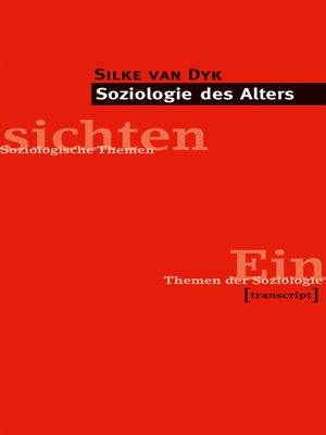 cover image of Soziologie des Alters